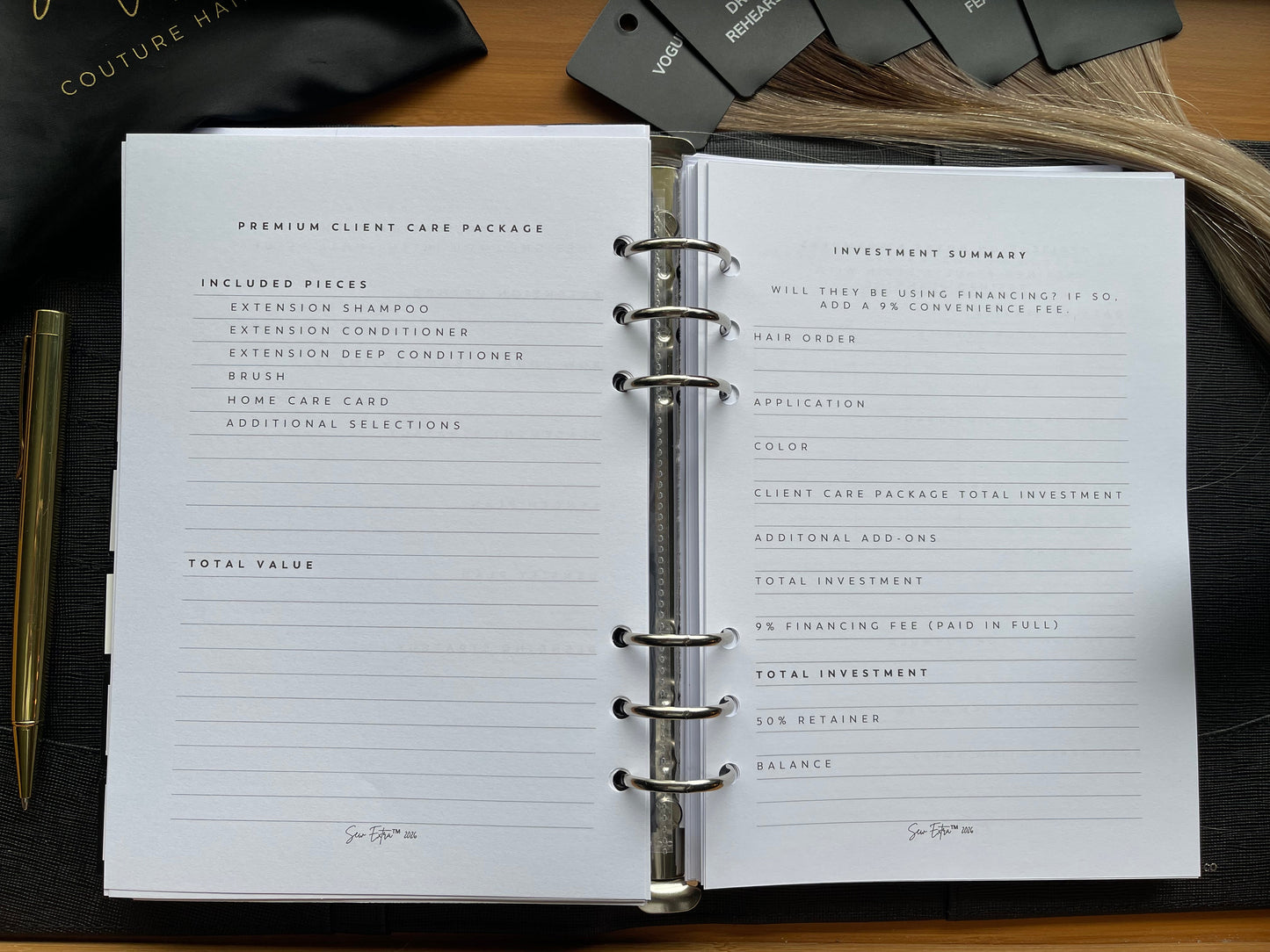 The Sew Extra™ Extension Client Experience Atelier-Complete Physical Edition