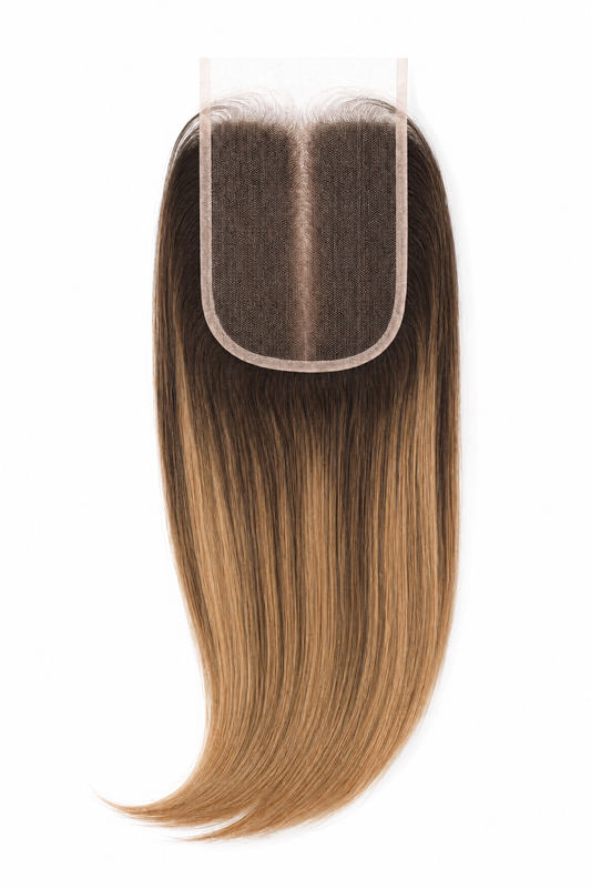 HD Lace Closure, Amber Brocade